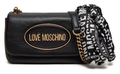 Moschino Γυναικεία Τσάντα Ώμου Μαύρη