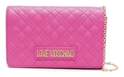 Moschino Γυναικεία Τσάντα Ώμου Ροζ