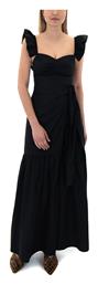 Moutaki Πλισέ Maxi Φούστα Μαύρο (Black)