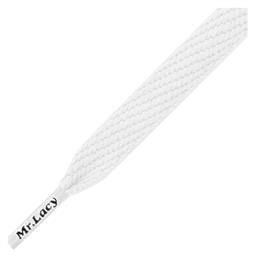 Mr.Lacy Flexies Κορδόνια Παπουτσιών Ελαστικά Λευκά 2τμχ 130cm