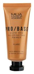 MUA Pro Base Primer Προσώπου σε Υγρή Μορφή Glow Dew Flare 30ml από το Plus4u