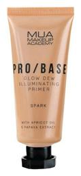 MUA Pro Base Primer Προσώπου σε Κρεμώδη Μορφή Glow Dew Spark 30ml