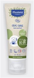 Mustela Κρέμα Diaper Bio Organic 75gr 75ml
