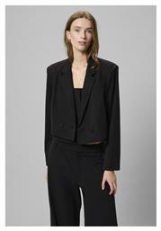 My Essential Wardrobe Κοντό Γυναικείο Σακάκι Μαυρο