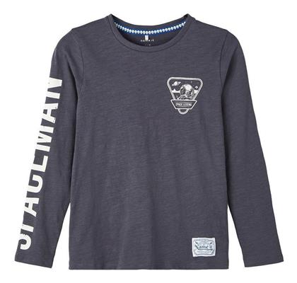 Name It Παιδική Χειμερινή Μπλούζα Μακρυμάνικη Navy Μπλε