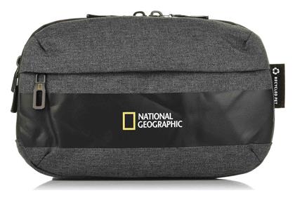 National Geographic Ανδρικό Τσαντάκι Μέσης Γκρι