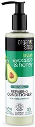 Natura Siberica Organic Shop , Organic Avocado & Honey Conditioner Αναδόμησης/θρέψης για Όλους τους Τύπους Μαλλιών 280ml