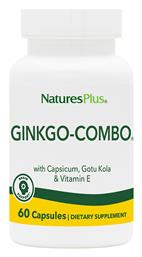 Nature's Plus Ginkgo-Combo 60 φυτικές κάψουλες