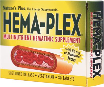 Nature's Plus Hema Plex 30 ταμπλέτες από το Pharm24