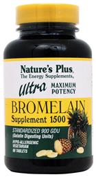 Nature's Plus Ultra Bromelain χωρίς Γλουτένη 1500mg 60 ταμπλέτες από το Pharm24