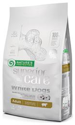 Nature's Protection Superior Care White Dogs Adult Small 10kg Ξηρά Τροφή χωρίς Σιτηρά για Ενήλικους Σκύλους Μικρόσωμων Φυλών με Αρνί