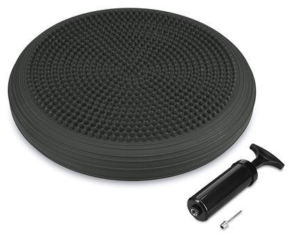 Navaris Air Stability Wobble Cushion Δίσκος Ισορροπίας Μαύρος με Διάμετρο 33cm