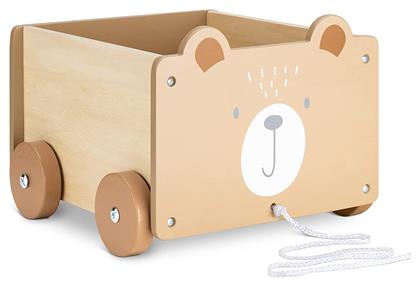 Navaris Παιδικό Κουτί Αποθήκευσης από Ξύλο Πράσινο 25.5x24x20cm