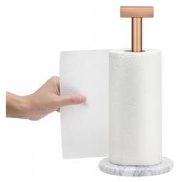 Navaris Βάση για Χαρτί Κουζίνας Μεταλλική Λευκή 15x15x33cm 61942.01