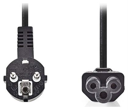 Nedis Schuko - IEC C5 Cable 2m Μαύρο (CEGP10100BK20)