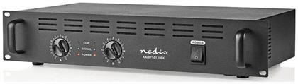 Nedis Τελικός Ενισχυτής PA 2 Καναλιών 300W/4Ω 170W/8Ω με Σύστημα Ψύξης από το Polihome