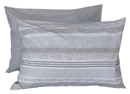 Nef-Nef Canfield Μαξιλαροθήκη Grey 52x72εκ.