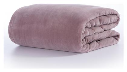 Nef-Nef Cosy Κουβέρτα Fleece Υπέρδιπλη 220x240εκ. Mauve από το Spitishop