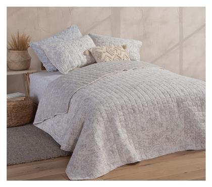 Nef-Nef Garnet Κουβερλί Ημίδιπλο Microfiber Grey 180x240cm από το Aithrio