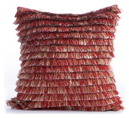 Nef-Nef Homeware Χριστουγεννιάτικο Διακοσμητικό Μαξιλάρι Κόκκινο 30x30εκ.