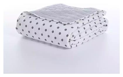 Nef-Nef Homeware Donter Κουβερλί Υπέρδιπλο Microfiber Grey 230x240cm
