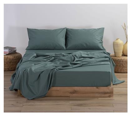 Nef-Nef Homeware Υπέρδιπλο 160x200+30εκ. με Λάστιχο Basic 1172 Green