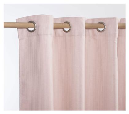 Nef-Nef Homeware Κουρτίνα με Τρουκς Stellina Salmon 140x265εκ.
