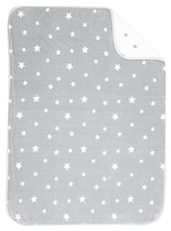 Nef-Nef Homeware Κουβέρτα Αγκαλιάς & Λίκνου Stellar Βελουτέ Grey 75x100cm