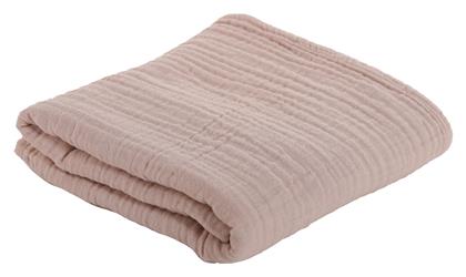 Nef-Nef Homeware Κουβέρτα Κούνιας Whisper Βαμβακερή Ροζ 110x150εκ.
