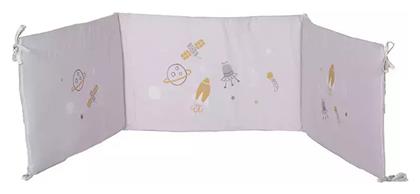 Nef-Nef Homeware My Universe Πάντα Κλασική για τα Κάγκελα της Κούνιας Γκρι 40cm