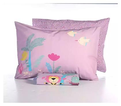 Nef-Nef Homeware Roller Friends Σετ Παιδική Παπλωματοθήκη Μονή με Μαξιλαροθήκη Βαμβακερή Purple 160x240εκ.