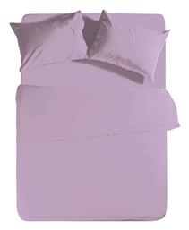 Nef-Nef Homeware Σεντόνι King Size με Λάστιχο 180x200x35εκ. Basic 1159 Lavender