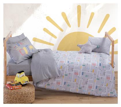 Nef-Nef Homeware Σετ Παιδική Παπλωματοθήκη Μονή με Μαξιλαροθήκη Βαμβακερή Velocity 160x240εκ.