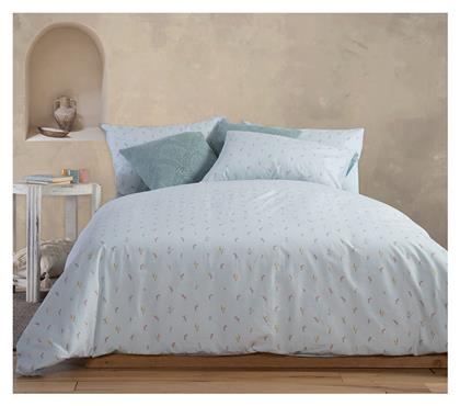 Nef-Nef Homeware Σετ Σεντόνια Υπέρδιπλα 240x270εκ. Sierra Aqua 4τμχ