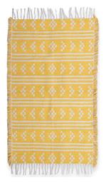 Nef-Nef Homeware Sunrow Ορθογώνιο Χαλάκι Κουζίνας Yellow 70x140εκ.