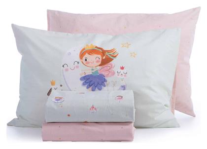 Nef-Nef Homeware Sweet Dreams Σετ Παιδική Παπλωματοθήκη Μονή με Μαξιλαροθήκη Βαμβακερή Sweet Dreams 160x240εκ.
