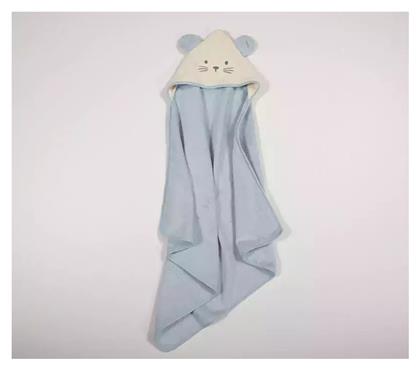 Nef-Nef Homeware Βρεφική Κάπα-Μπουρνούζι με Κουκούλα Bamb Special Party Blue