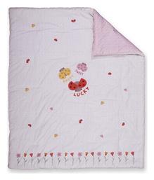 Nef-Nef Homeware Βρεφικό Κουβερλί Βαμβακερό Ecru 110x140cm