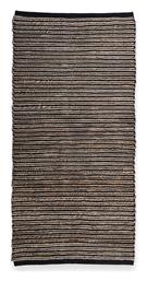 Nef-Nef Juten Ορθογώνιο Χαλάκι Κουζίνας Black / Natural 70x140εκ. από το Aithrio