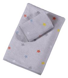 Nef-Nef Little Star Σετ Βρεφικές Πετσέτες Grey 2τμχ Βάρους 460gr/m² από το Designdrops