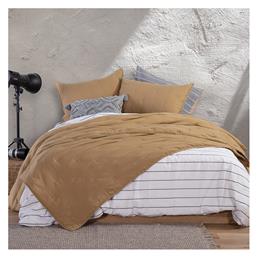 Nef-Nef Marven Κουβερλί Υπέρδιπλο Microfiber Honey 230x240cm από το Spitishop