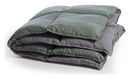 Nef-Nef Πάπλωμα Υπέρδιπλο με Γέμιση Microfiber 240x220 Bicolor 24 Green/Grey