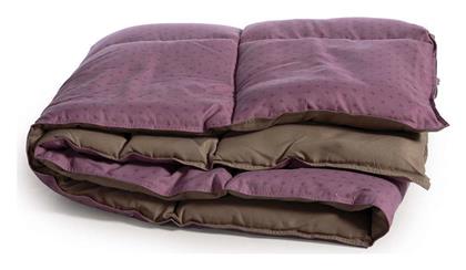 Nef-Nef Πάπλωμα Υπέρδιπλο με Γέμιση Microfiber 240x220εκ. Bicolor 24 Mauve/Mocca από το Designdrops