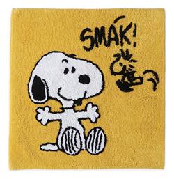 Nef-Nef Πατάκι Μπάνιου Βαμβακερό Snoopy 035282 Yellow 70x70εκ. από το Spitishop