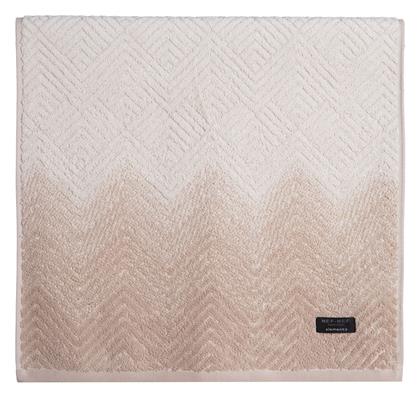 Nef-Nef Πετσέτα Προσώπου Premium Chevir 50x90εκ. Beige Βάρους 550gr/m²