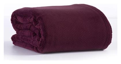 Nef-Nef Record Κουβέρτα Fleece Υπέρδιπλη 220x240εκ. Mauve από το Spitishop