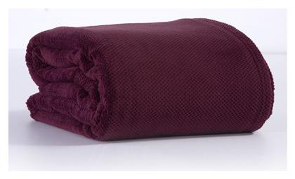 Nef-Nef Record Κουβέρτα Fleece Μονή 160x220εκ. Mauve