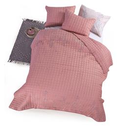 Nef-Nef Salvia-22 Κουβερλί Ημίδιπλο Microfiber Pink 180x220cm από το Designdrops