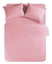 Nef-Nef Σεντόνι King Size με Λάστιχο 180x200x35εκ. Basic Pink από το Aithrio