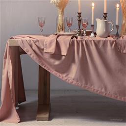 Nef-Nef Τραπεζομάντηλο 150x250 Cotton-Linen Eng. Rose από το Spitishop